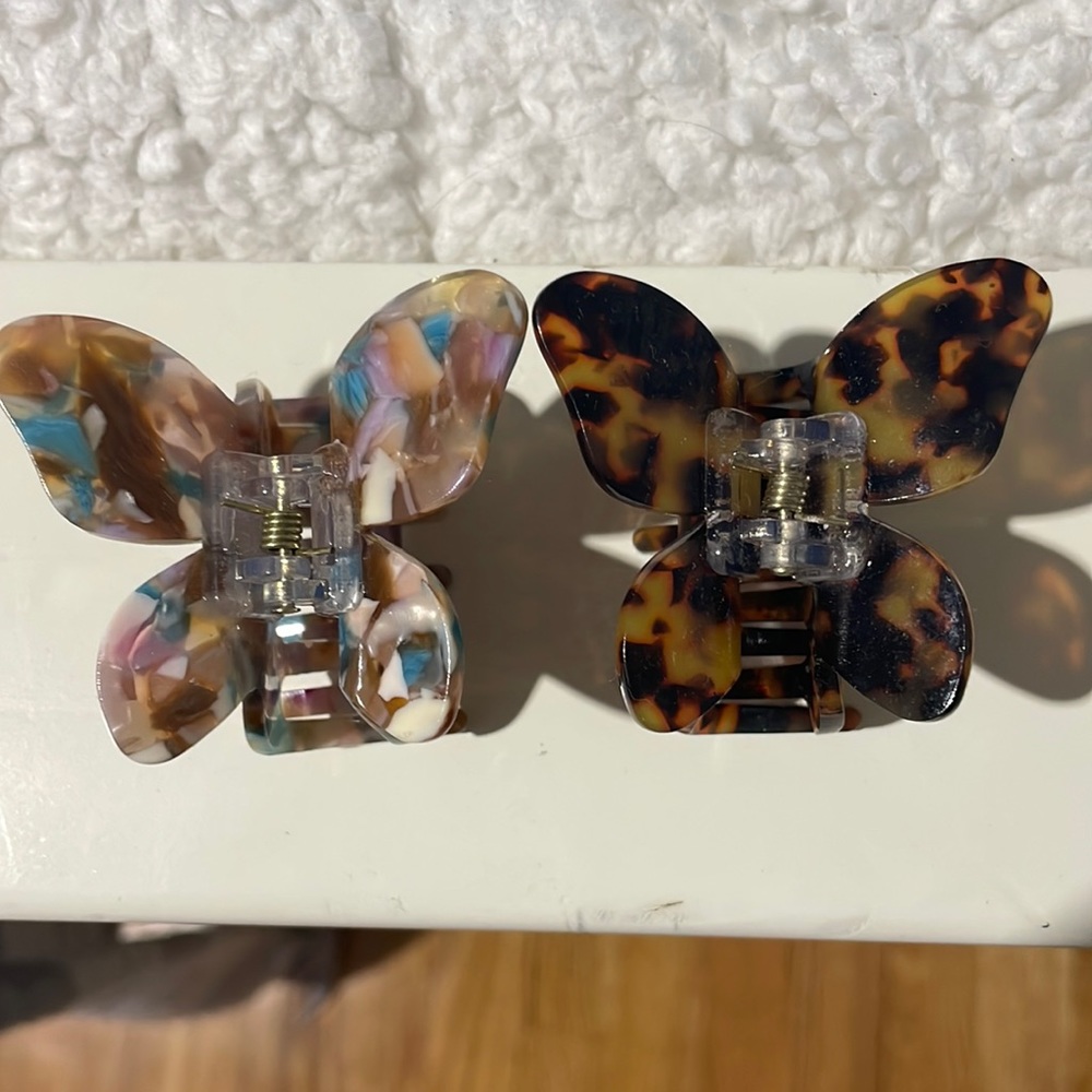 Butterfly Hair Clips